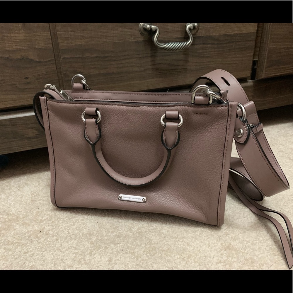 Rebecca Minkoff mauve crossbody